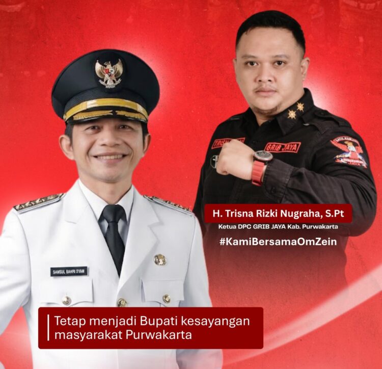 Dukungan Moril untuk Bupati Purwakarta Saepul Bahri, Tetap Fokus Mengabdi kepada Masyarakat
