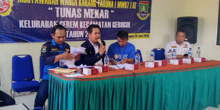 Fathul Muin Terpilih Secara Aklamasi Nahkodai Karang Taruna Tunas Mekar Gerem Periode 2026–2031