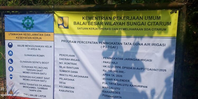 Tumpukan Batu di Kebun Jadi Sorotan, Pelaksanaan Proyek P3-TGAI Desa Margaluyu Dipertanyakan